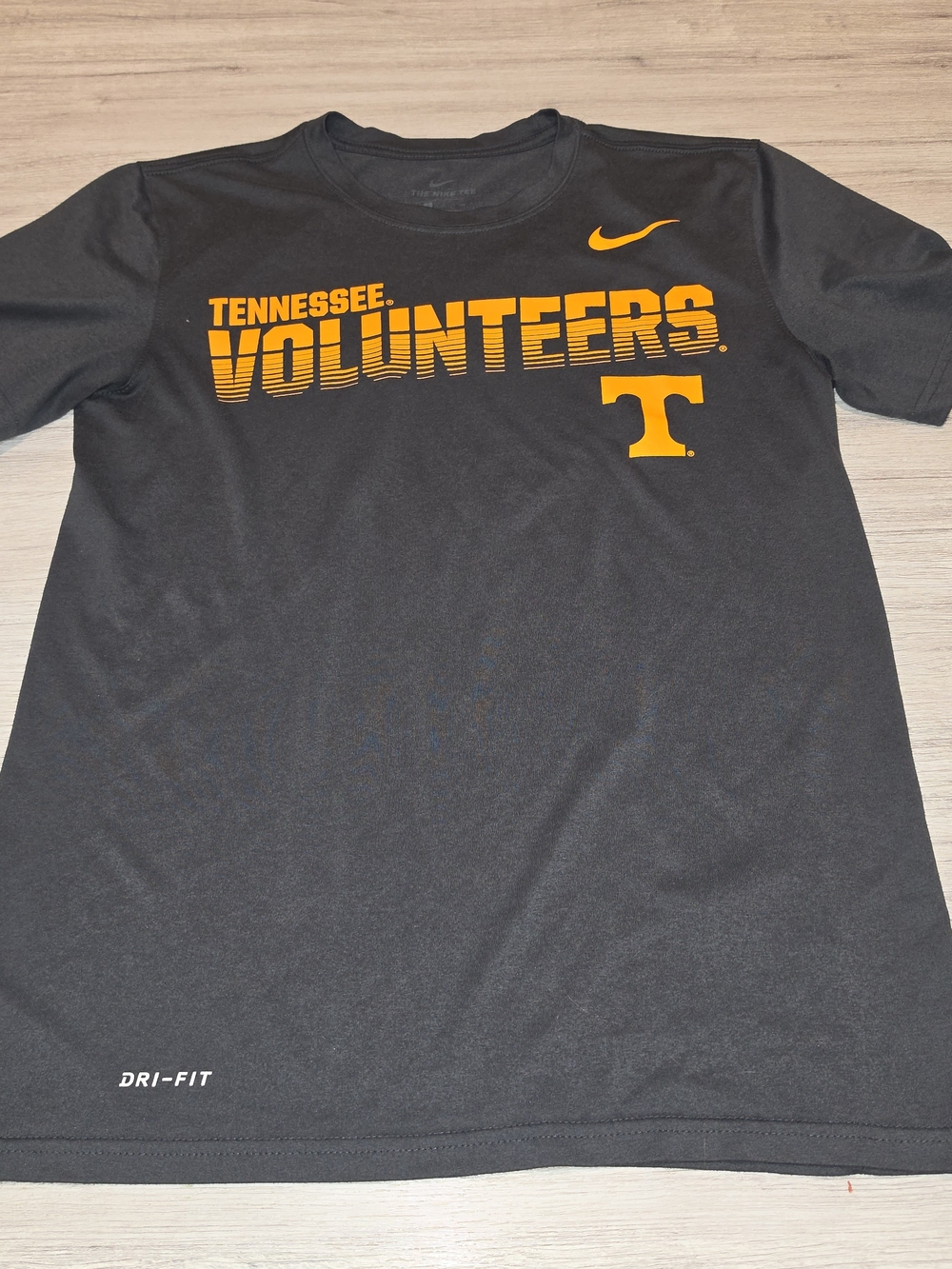 Nike Dri Fit Tennessee Vols Short Sleeve T-shirt Adult Gray Size Small A1